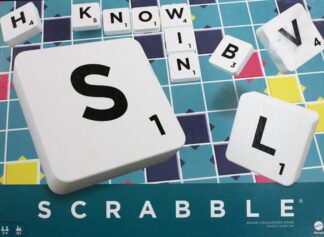 Scrabble Board Game Mattel Version - Used
