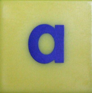 PARTS ONLY - Scrabble Junior Disney Edition Board Game - (1) Plastic Letter A Only