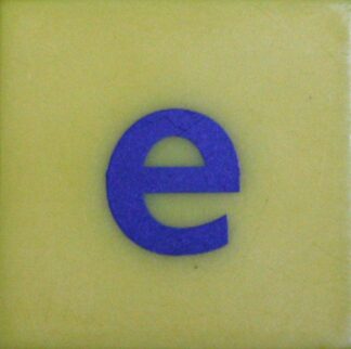 PARTS ONLY - Scrabble Junior Disney Edition Board Game - (1) Plastic Letter E Only