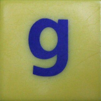 PARTS ONLY - Scrabble Junior Disney Edition Board Game - (1) Plastic Letter G Only