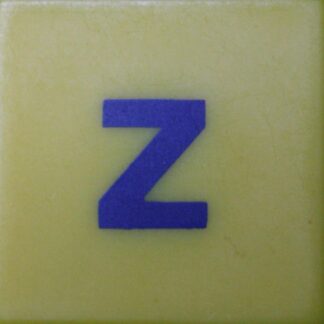 PARTS ONLY - Scrabble Junior Disney Edition Board Game - (1) Plastic Letter Z Only