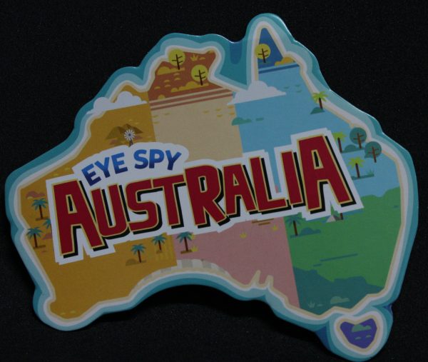 PARTS ONLY - Junior Explorers Eye Spy Australia Search and Find Game - (1) Letter J Game Card Only