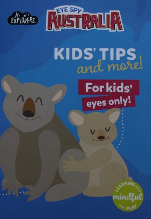 PARTS ONLY - Junior Explorers Eye Spy Australia Search and Find Game - (1) Kid's Tip Guide Only