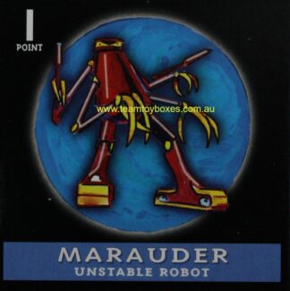 PARTS ONLY - Code Breaker Board Game - (1) Marauder Card Only