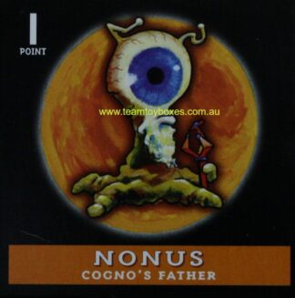 PARTS ONLY - Code Breaker Board Game - (1) Nonus Card Only