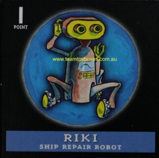 PARTS ONLY - Code Breaker Board Game - (1) Riki Card Only
