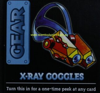 PARTS ONLY - Code Breaker Board Game - (1) X-Ray Goggles Gear Card Only