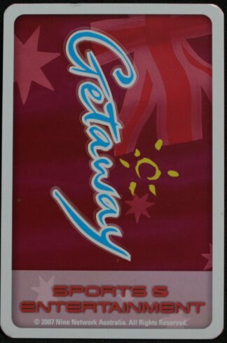 PARTS ONLY - Getaway Travel Australian Edition Board Game - (1) Pack of 50 Sports and Entertainment Cards Only