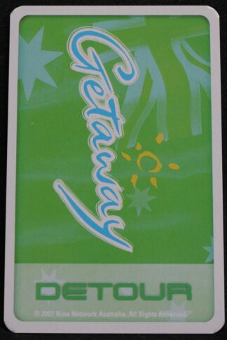 PARTS ONLY - Getaway Travel Australian Edition Board Game - (1) Pack of 50 Detour Cards Only
