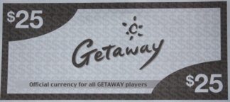 PARTS ONLY - Getaway Travel Australian Edition Board Game - (1) Pack of 20 $25 Notes Only