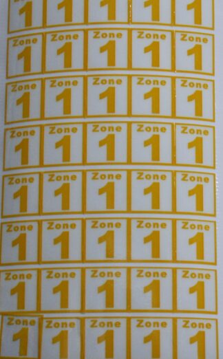 PARTS ONLY - Getaway Travel Australian Edition Board Game - (1) Pack of 40 Zone 1 Stickers Only