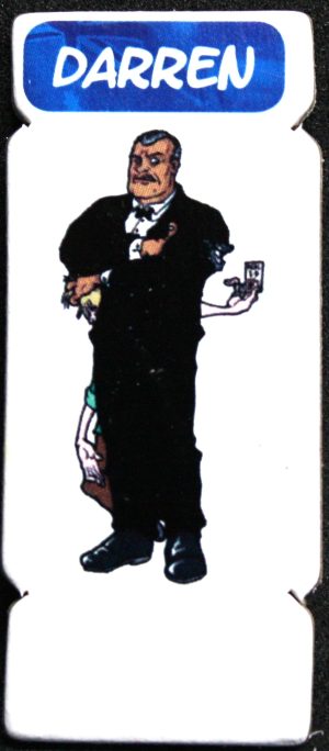 PARTS ONLY - Oz Crawl Board Game - (1) Darren Character Playing Piece Only