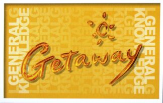 PARTS ONLY - Getaway Board Game - (1) Pack of 50 General Knowledge Cards Only
