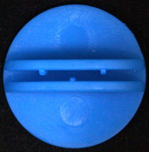PARTS ONLY - Oz Crawl Board Game - (1) Blue Playing Piece Stand Only