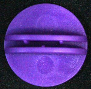 PARTS ONLY - Oz Crawl Board Game - (1) Purple Playing Piece Stand Only