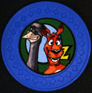 PARTS ONLY - Oz Crawl Board Game - (1) Plastic Coin Only