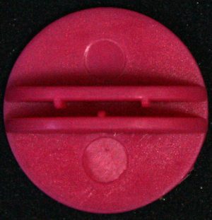 PARTS ONLY - Oz Crawl Board Game - (1) Red Playing Piece Stand Only