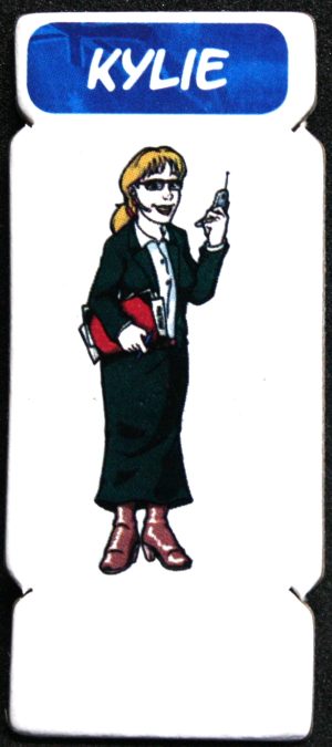 PARTS ONLY - Oz Crawl Board Game - (1) Kylie Character Playing Piece Only