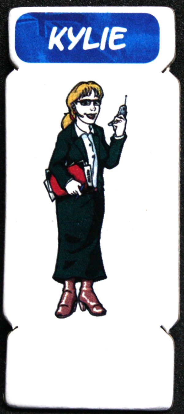 PARTS ONLY - Oz Crawl Board Game - (1) Kylie Character Playing Piece Only
