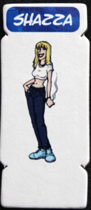 PARTS ONLY - Oz Crawl Board Game - (1) Shazza Character Playing Piece Only