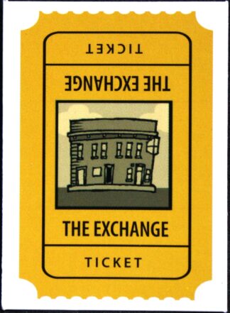 PARTS ONLY - Oz Crawl Board Game - (1) The Exchange Pub Ticket Only
