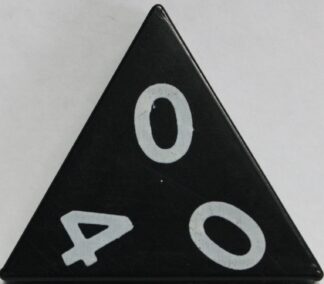 PARTS ONLY - Tri-Ominos Domino Game - (1) 0 0 4 Domino Tile Only