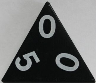 PARTS ONLY - Tri-Ominos Domino Game - (1) 0 0 5 Domino Tile Only