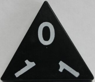 PARTS ONLY - Tri-Ominos Domino Game - (1) 0 1 1 Domino Tile Only