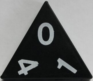 PARTS ONLY - Tri-Ominos Domino Game - (1) 0 1 4 Domino Tile Only