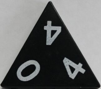 PARTS ONLY - Tri-Ominos Domino Game - (1) 0 4 4 Domino Tile Only