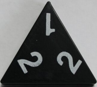 PARTS ONLY - Tri-Ominos Domino Game - (1) 1 2 2 Domino Tile Only