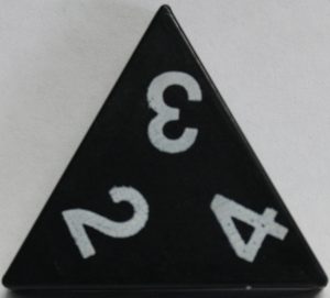 PARTS ONLY - Tri-Ominos Domino Game - (1) 2 3 4 Domino Tile Only