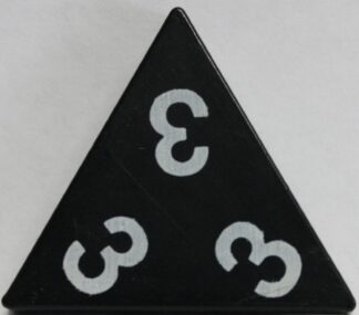 PARTS ONLY - Tri-Ominos Domino Game - (1) 3 3 3 Domino Tile Only