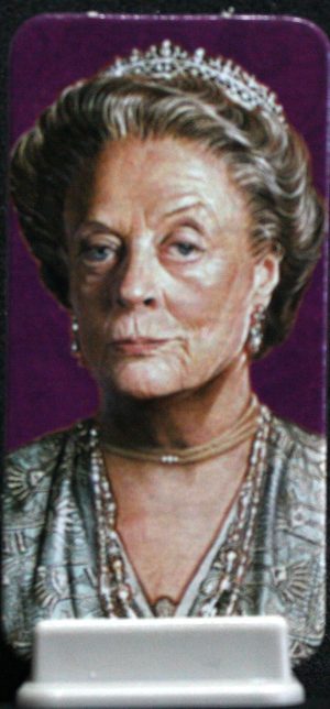 PARTS ONLY - Clue Downton Abbey Board Game - (1) The Dowager Countess Character Token and Stand Only