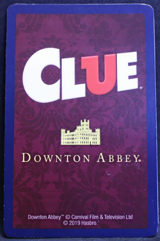 PARTS ONLY - Clue Downton Abbey Board Game - (1) Lady Mary Suspect Card Only