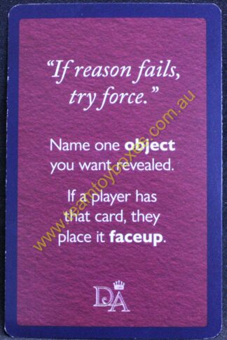 PARTS ONLY - Clue Downton Abbey Board Game - (1) #9 Clue Card Only