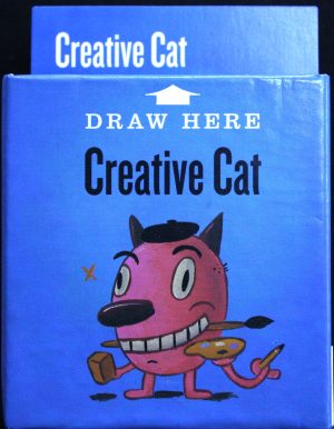 PARTS ONLY - Cranium WOW Board Game - (1) Box of 150 Creative Cat Activity Cards Only
