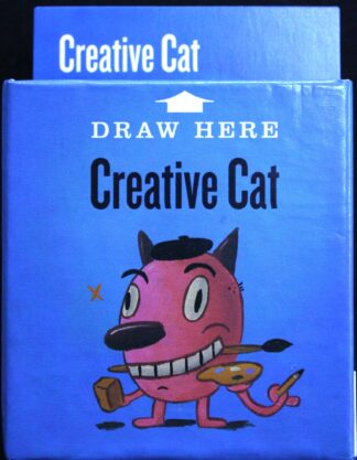 PARTS ONLY - Cranium WOW Board Game - (1) Box of 150 Creative Cat Activity Cards Only