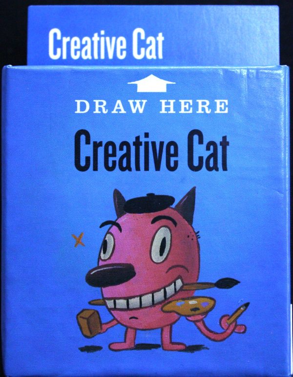 PARTS ONLY - Cranium WOW Board Game - (1) Box of 150 Creative Cat Activity Cards Only
