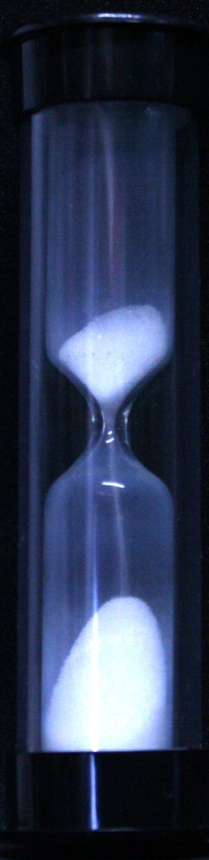 PARTS ONLY - Cranium WOW Board Game - (1) Sand Timer Only