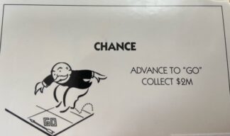 PARTS ONLY - Monopoly The Australian Here and Now Edition Board Game - #1 Chance Card Only