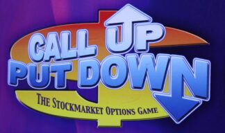 PARTS ONLY - Call Up Put Down Stockmarket Options Board Game - (1) Number 1 Strategy Card Only