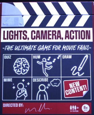 Lights, Camera, Action Movie Trivia Game