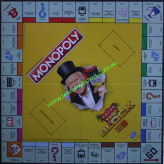 PARTS ONLY - Monopoly "The Block" (2018) Board Game - (1) Game Board Only
