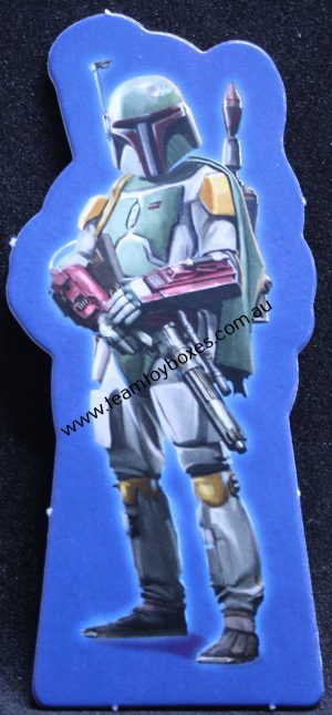 PARTS ONLY - Monopoly Star Wars Boba Fett Edition Board Game - (1) Cardboard Boba Fett Token - No Stand Only