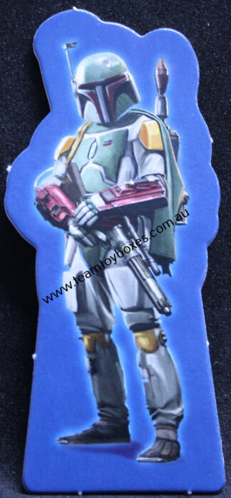 PARTS ONLY - Monopoly Star Wars Boba Fett Edition Board Game - (1) Cardboard Boba Fett Token - No Stand Only
