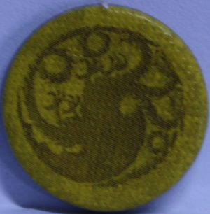 PARTS ONLY - Game of Thrones The Trivia Board Game - (1) Small Marker Only