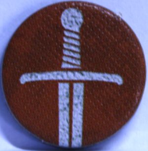 PARTS ONLY - Game of Thrones The Trivia Board Game - (1) Small Marker Only