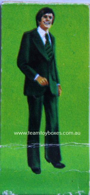 PARTS ONLY - Are You Being Served Board Game (1) Green Character Card Only (no stand)