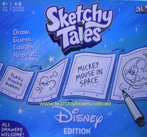 Sketchy Tales Disney Edition Board Game - New and Sealed